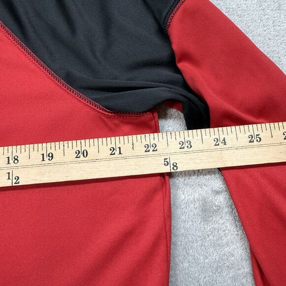 NFL San Francisco 49ers Long Sleeve Quarter-Zip Pullover Men's Large Red - Picture 6 of 7